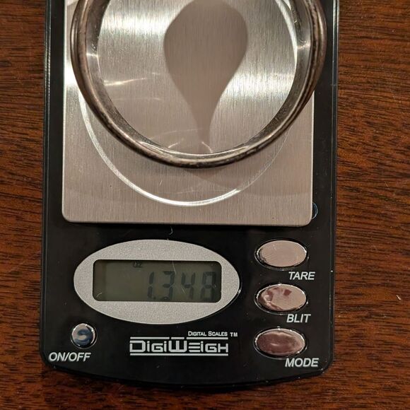 Heavy And Chunky Sterling Silver Cuff Bracelet | Stamped Mexico 925 - Picture 10 of 11